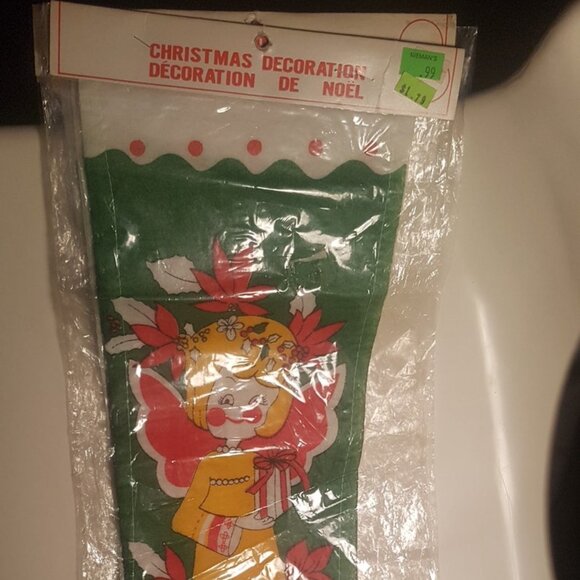 Vintage Christmas Angel Stockings - Picture 4 of 12